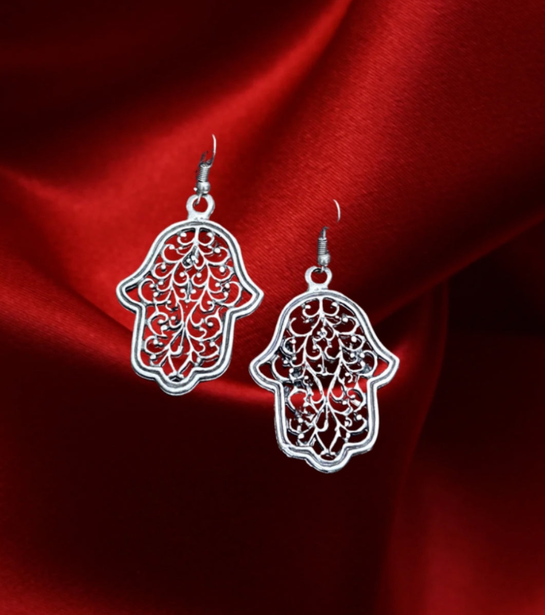 Hamsa earring