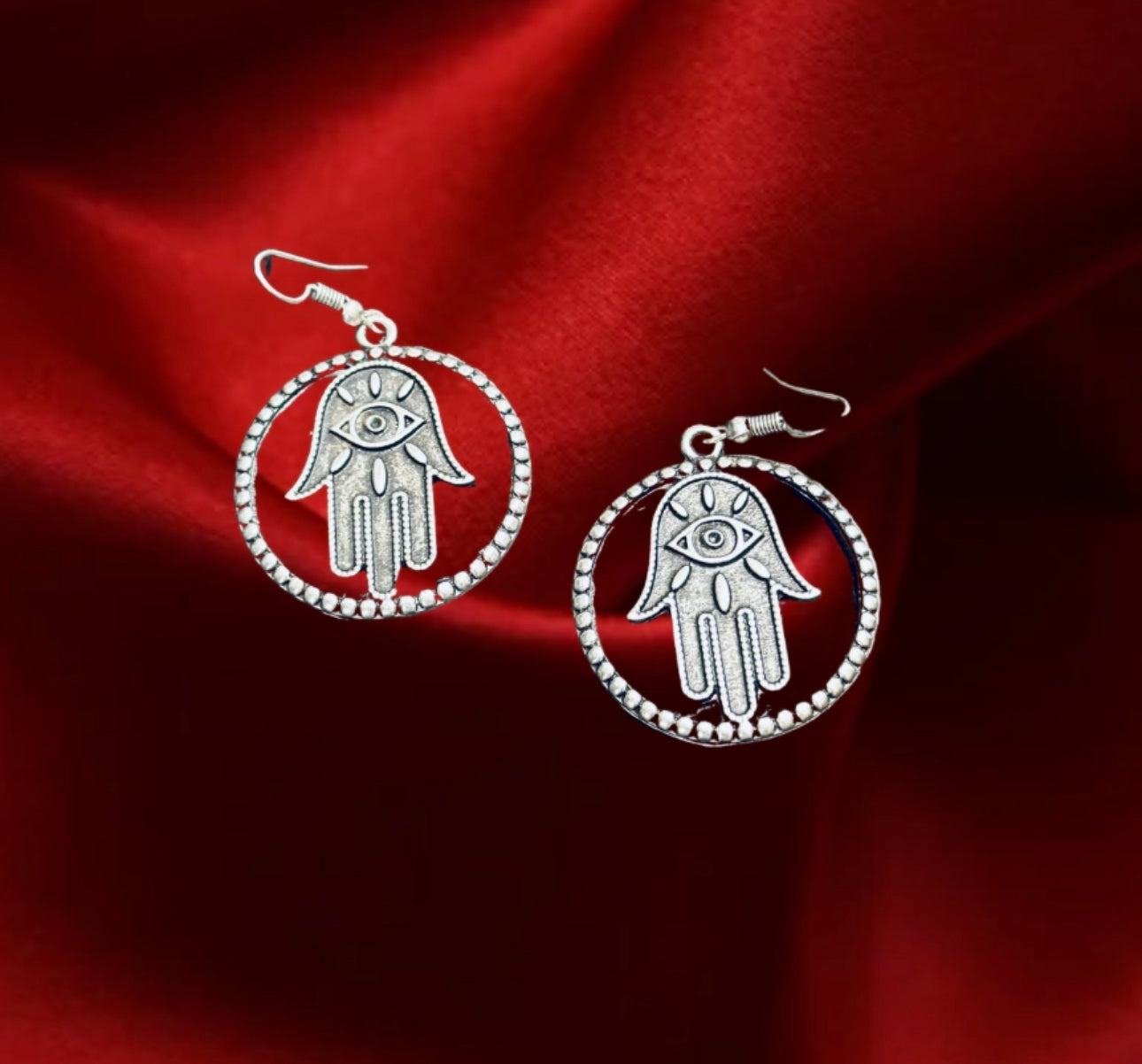 Hamsa earring