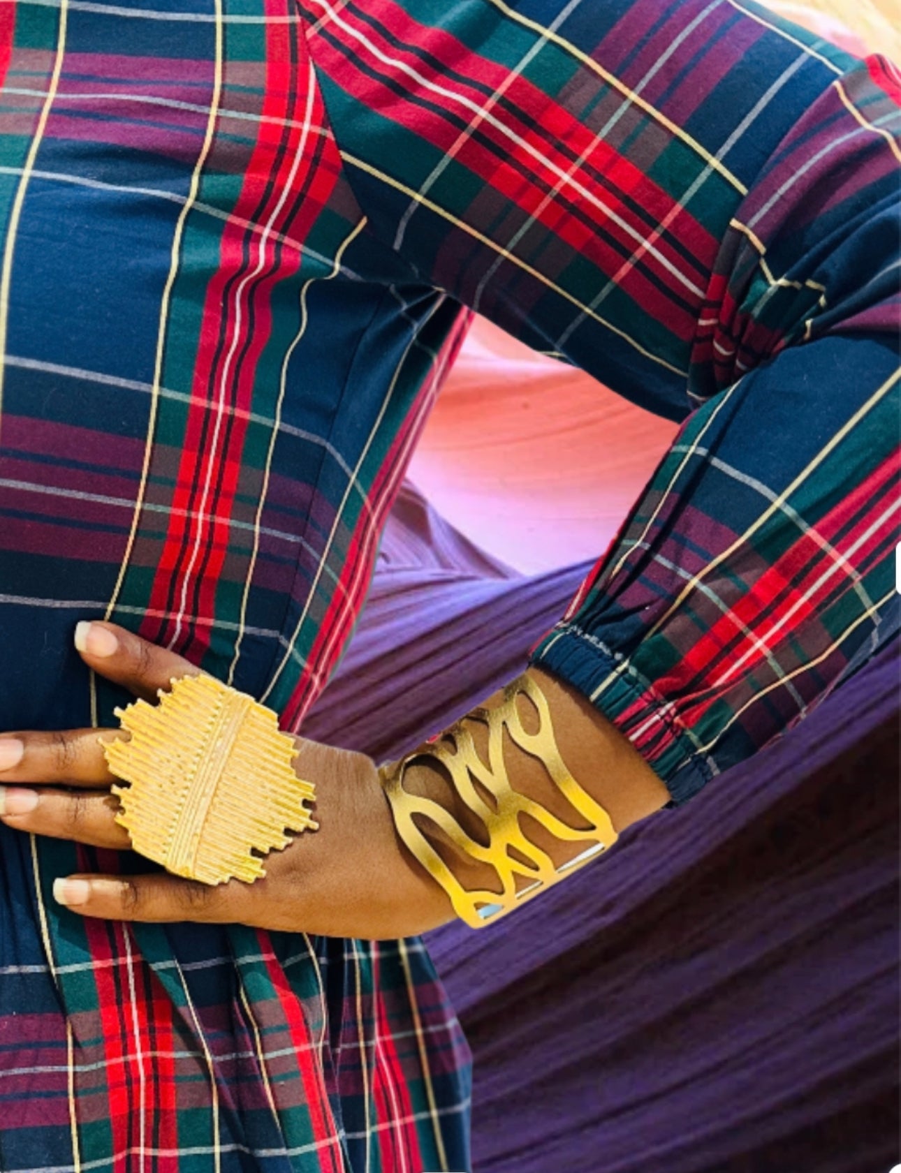 African accessory cuff, Braslet and Ring