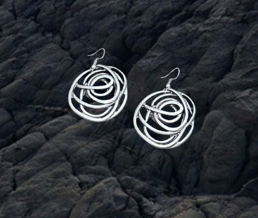 Bohemian circuit earrings