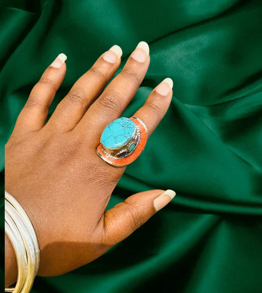 Turquoise rings