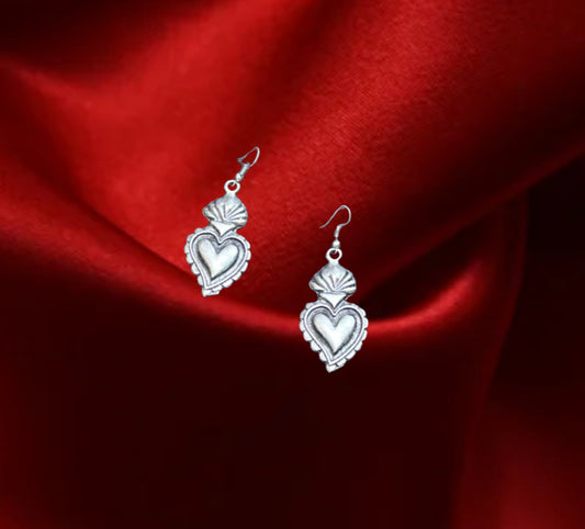 Heart earrings